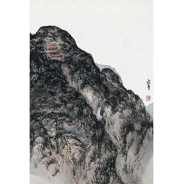 陈宏年国画山水水墨山水作品(19)字画之家