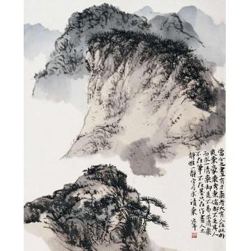 陈宏年国画山水水墨山水作品(35)字画之家