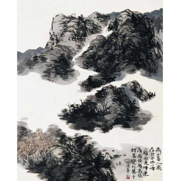 陈宏年国画山水水墨山水作品(37)字画之家