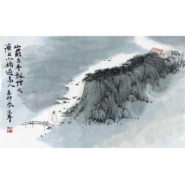 陈宏年国画山水水墨山水作品(75)字画之家