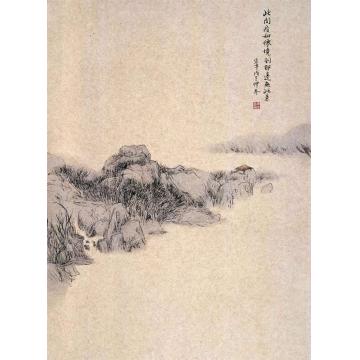 陈宏年国画山水水墨山水作品(97)字画之家