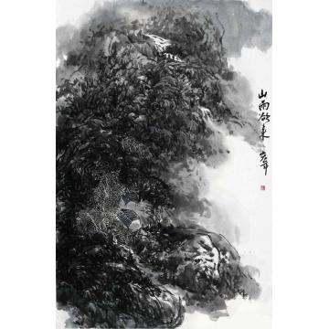 陈宏年国画山水水墨山水作品(112)字画之家