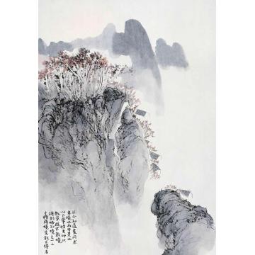 陈宏年国画山水水墨山水作品(117)字画之家
