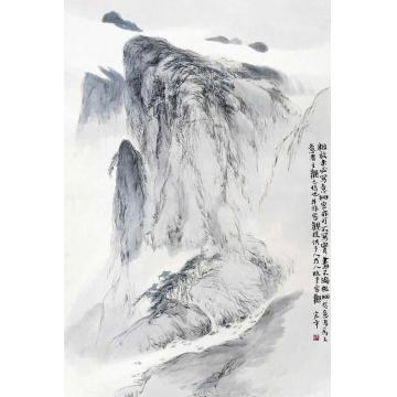 陈宏年国画山水水墨山水作品(119)字画之家