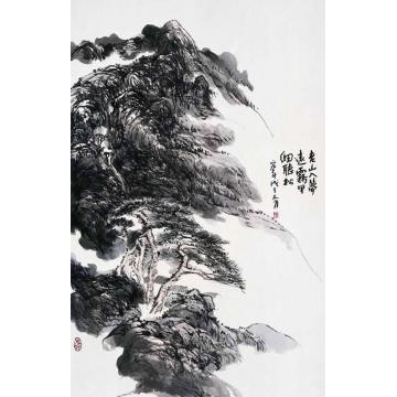 陈宏年国画山水水墨山水作品(125)字画之家