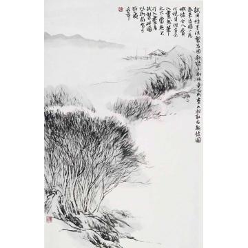 陈宏年国画山水水墨山水作品(131)字画之家