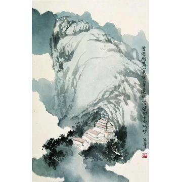 陈宏年国画山水水墨山水作品(134)字画之家