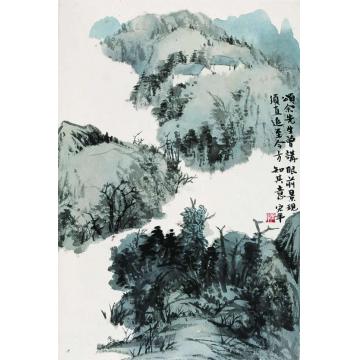 陈宏年国画山水水墨山水作品(141)字画之家