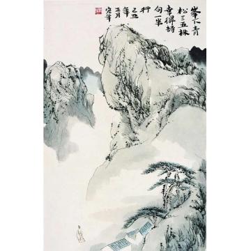 陈宏年国画山水水墨山水作品(145)字画之家