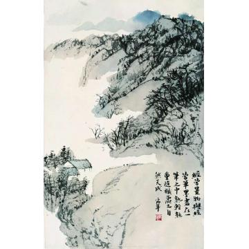 陈宏年国画山水水墨山水作品(147)字画之家