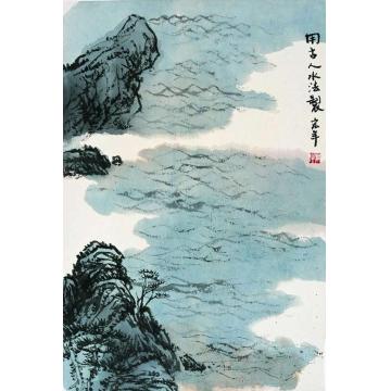 陈宏年国画山水水墨山水作品(149)字画之家