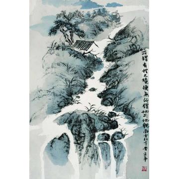 陈宏年国画山水水墨山水作品(150)字画之家