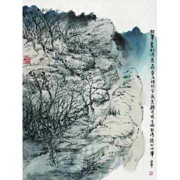 陈宏年国画山水水墨山水作品(154)字画之家