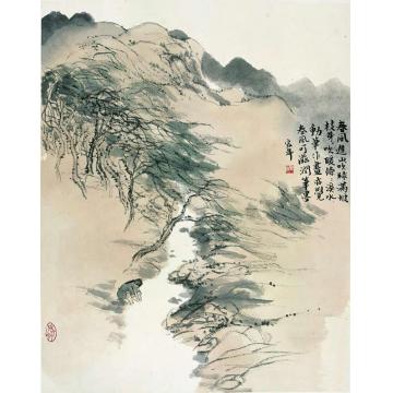 陈宏年国画山水水墨山水作品(156)字画之家
