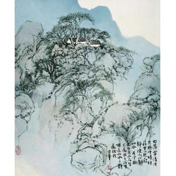 陈宏年国画山水水墨山水作品(160)字画之家