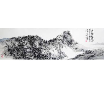 陈宏年国画山水《涵蓄江南》字画之家