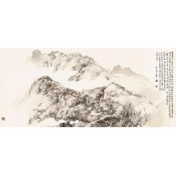 陈宏年国画山水《徜徉此境中》字画之家