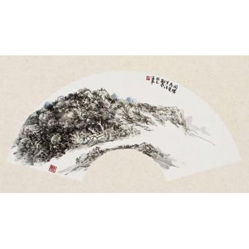 陈宏年国画山水《用檏存先生法制》字画之家