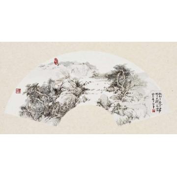陈宏年国画山水《置身事外》字画之家