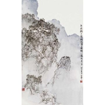 陈宏年国画山水《林寂皆入眠》字画之家