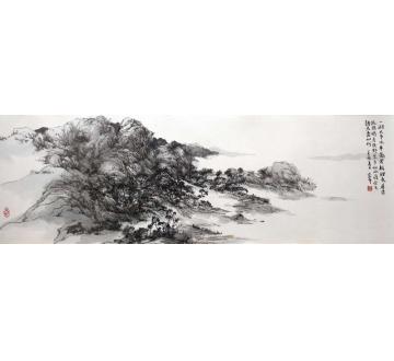 陈宏年国画山水《隐渡余生》字画之家