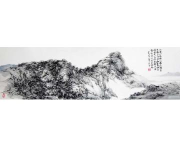 陈宏年国画山水《涵蓄江南》字画之家