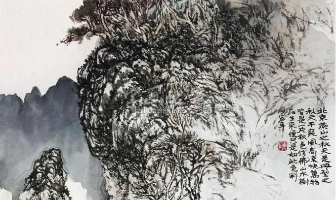 国画家陈宏年字画之家