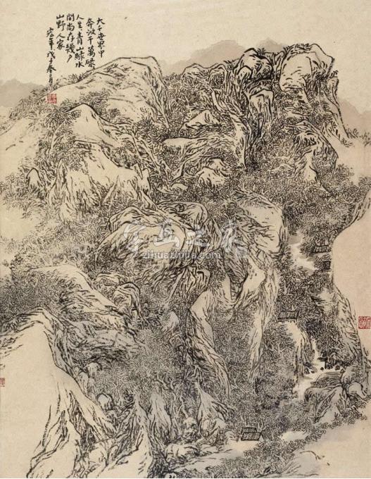 国画家陈宏年字画之家