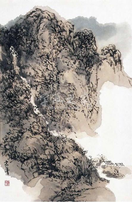 国画家陈宏年字画之家