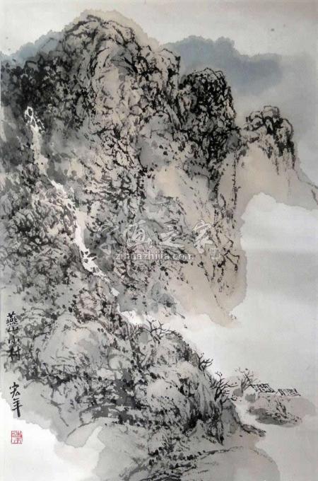 国画家陈宏年字画之家