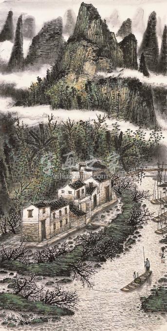 国画家叶其嘉字画之家