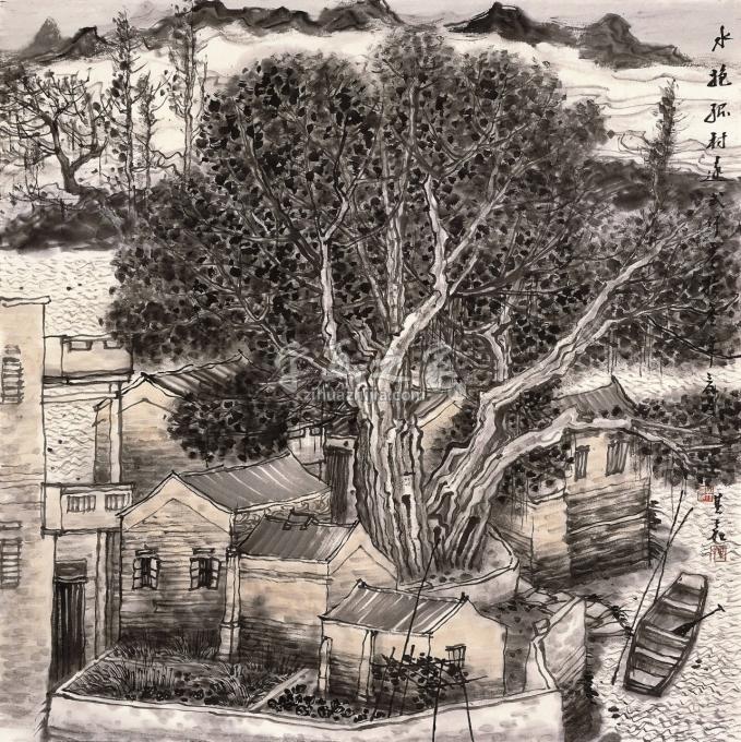 国画家叶其嘉字画之家