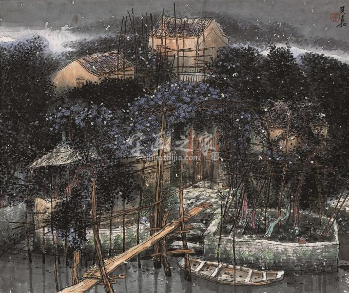 国画家叶其嘉字画之家