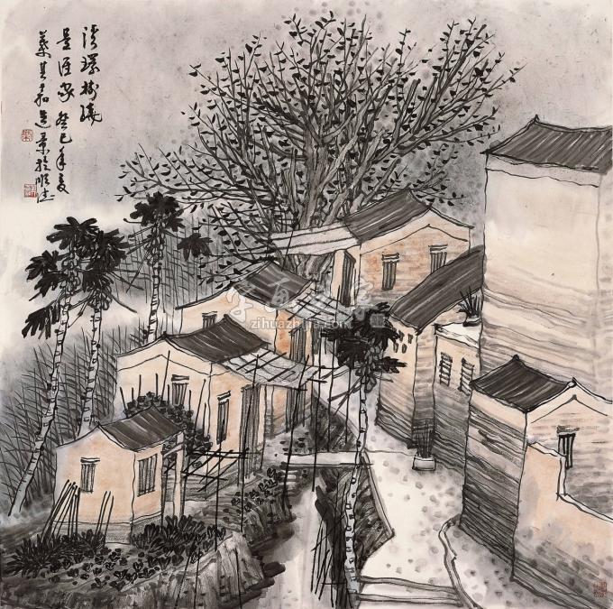 国画家叶其嘉字画之家