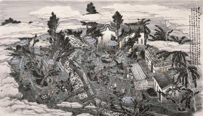 国画家叶其嘉字画之家