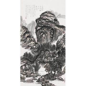 董雷国画山水山复疑无路字画之家