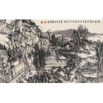 汪为胜国画山水雁荡写生系列之一字画之家