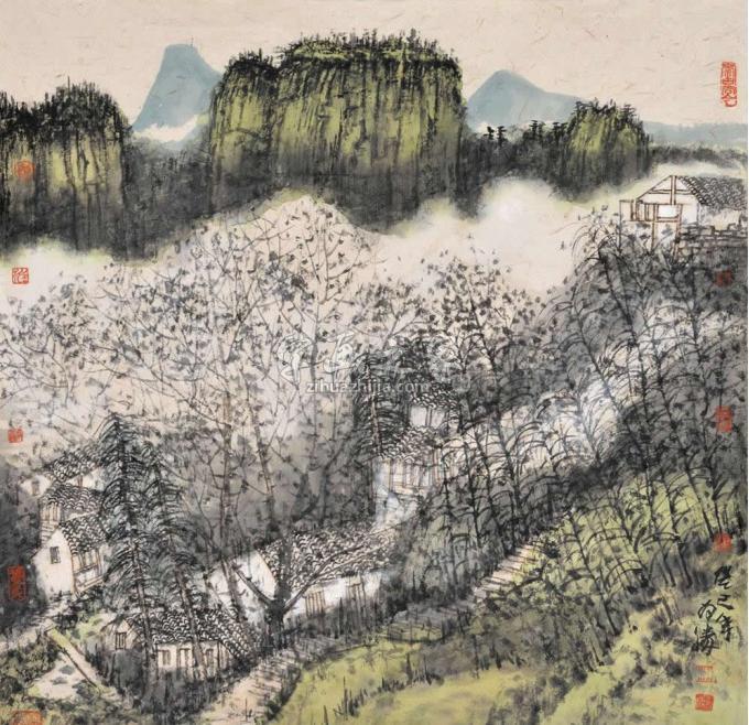 国画家汪为胜字画之家