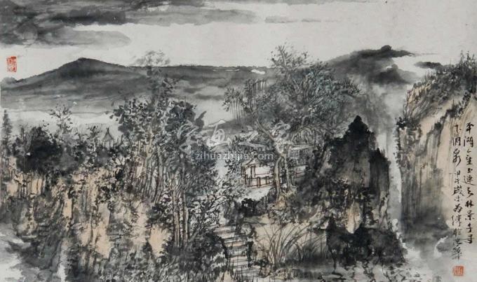 国画家汪为胜字画之家