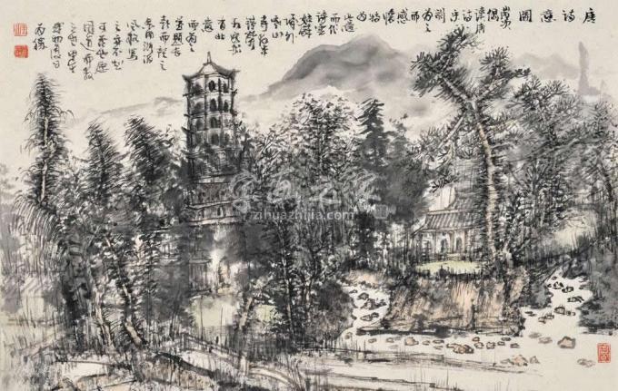 国画家汪为胜字画之家