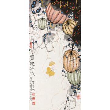 黄养辉油画静物丰饶秋色字画之家