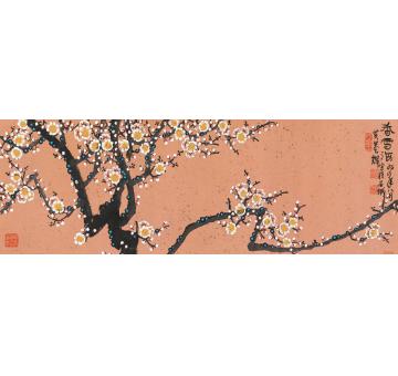 黄养辉国画花鸟香雪海字画之家