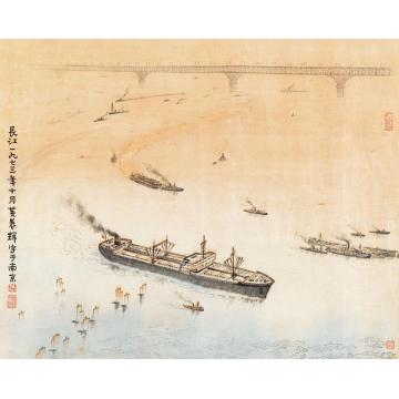 黄养辉油画风景长江字画之家