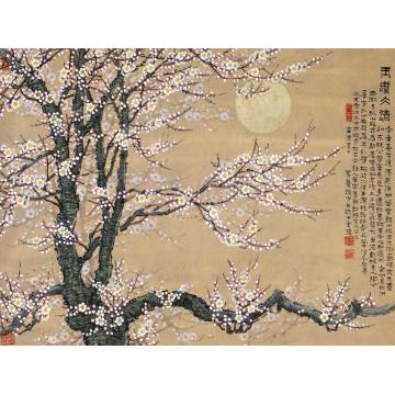 黄养辉国画花鸟白梅字画之家