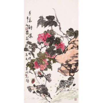 郭志光国画花鸟芳华韵胜万顷波光字画之家