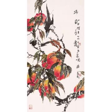 郭志光国画花鸟瑞园喜庆字画之家