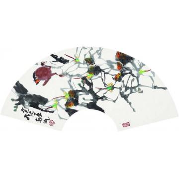 郭志光国画花鸟玉兰小鸟字画之家