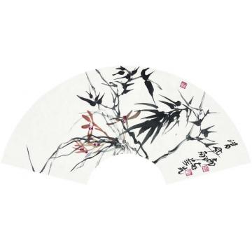 郭志光国画花鸟花鸟扇面十二开之三-清风解字画之家