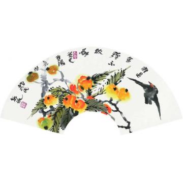 郭志光国画花鸟疑是金弹不敢啄字画之家