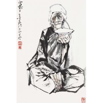 杨力舟国画人物小憩字画之家